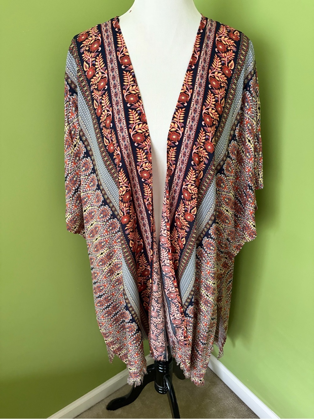 Umgee Patterned Kimono